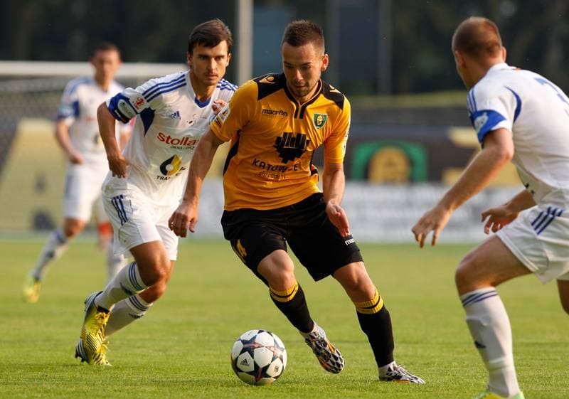 Football. I Liga. GKS Katowice - Wigry Suwalki. 06.09.2014