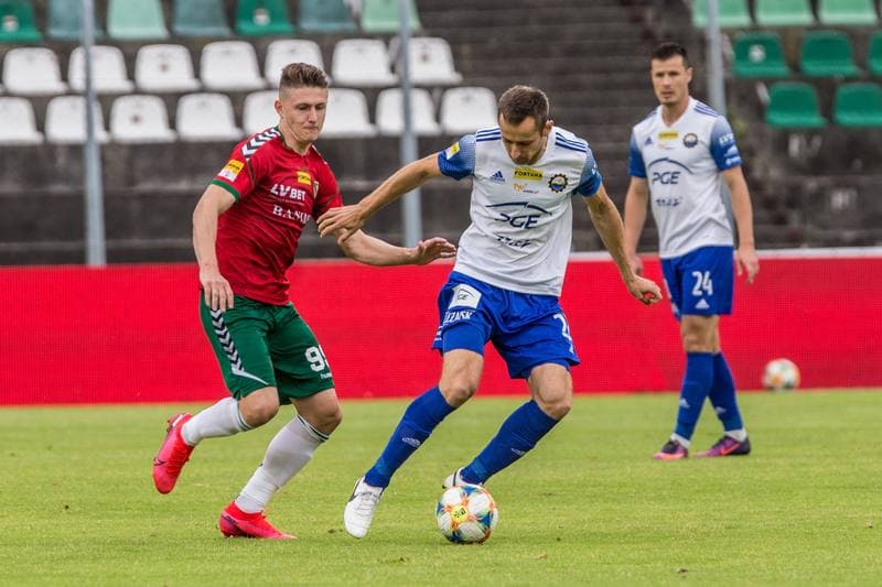 Football. Fortuna I Liga. Zaglebie Sosnowiec - Stal Mielec. 17.07.2020