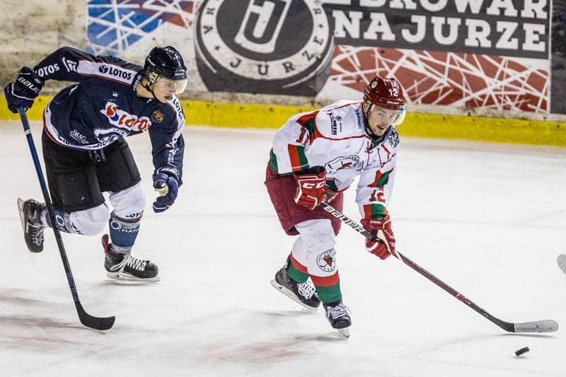 Ice Hockey. Polska Hokej Liga. Zaglebie Sosnowiec - Lotos PKH Gdansk. 22.09.2019