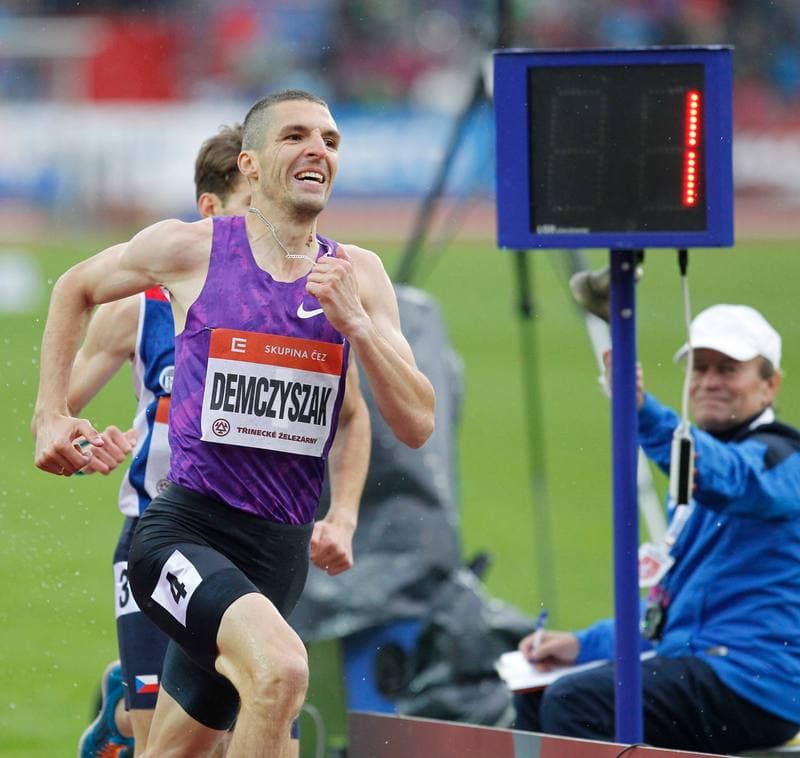 Athletics. Ostrava Golden Spike. Marcin Lewandowski. 26.05.2015