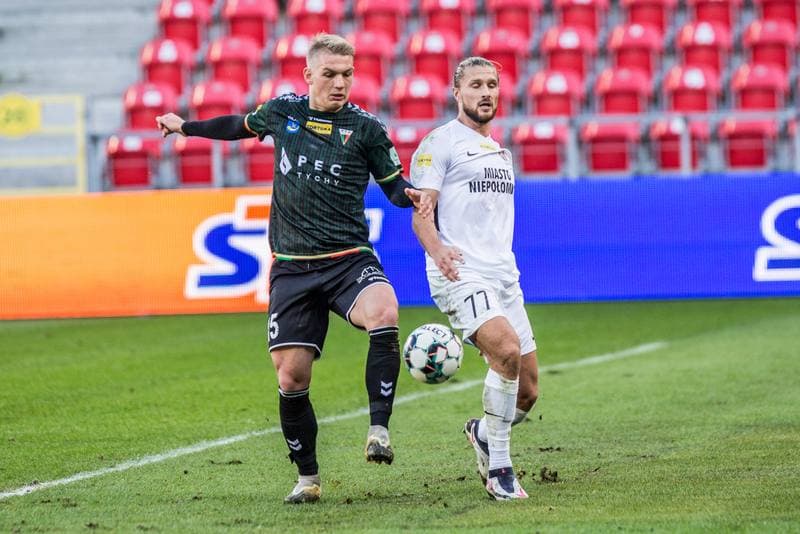 Football. Fortuna I Liga. GKS Tychy - Puszcza Niepolomice. 08.11.2020