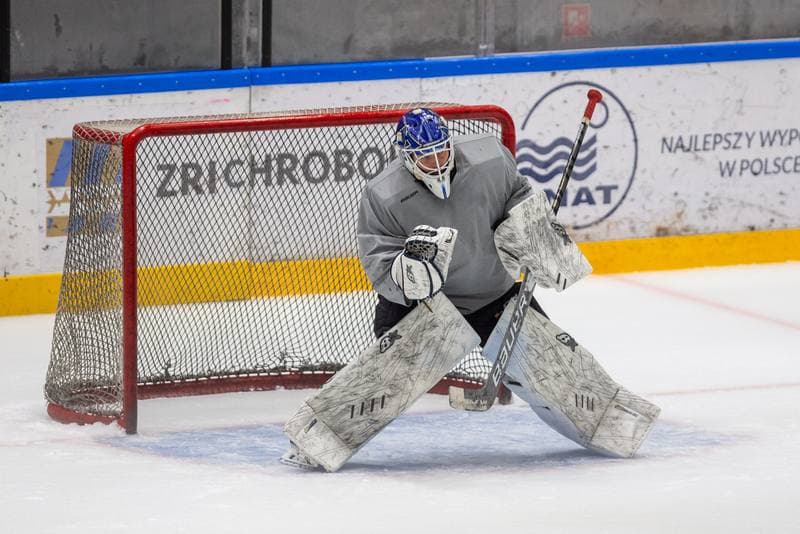 Ice Hockey. GKS Tychy. Training. 26.07.2022