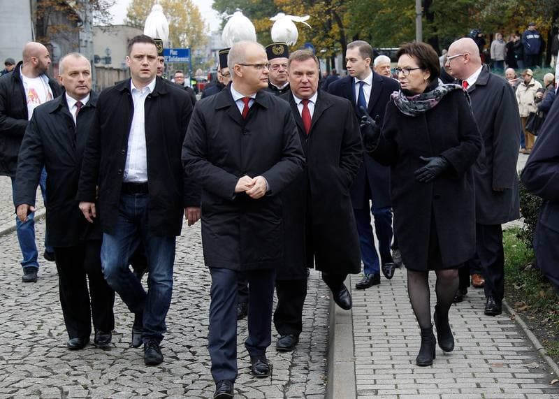 Prime Minister Ewa Kopacz. Visit to KWK Wujek. 22.10.2015