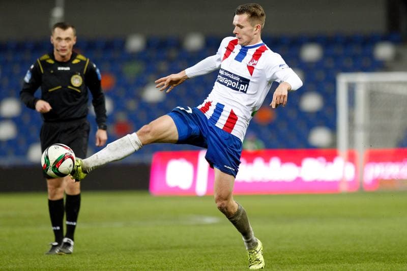 Football. PKO BP Ekstraklasa. Podbeskidzie Bielsko Biala - Slask Wroclaw. 21.12.2015