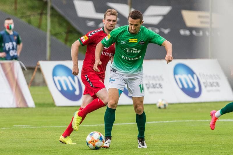 Football. Fortuna I Liga. Zaglebie Sosnowiec - Radomiak Radom. 17.06.2020
