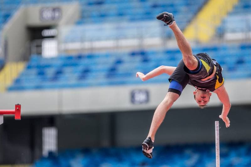 Athletics. Meeting. Michal Haratyk. 20.06.2020