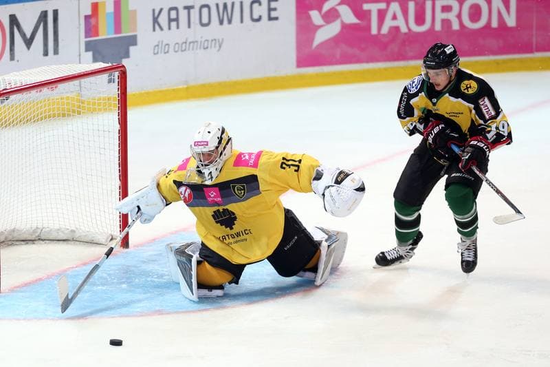 Ice Hockey. Tauron Hokej Liga. Tauron KH GKS Katowice - JKH GKS Jastrzebie. 03.10.2017