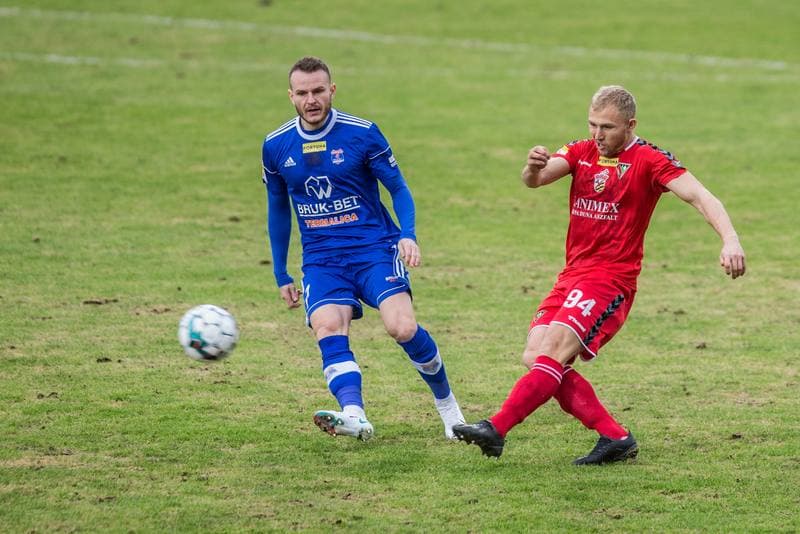 Football. Fortuna I Liga. Zaglebie Sosnowiec - Bruk-Bet Termalica Nieciecza. 27.02.2021