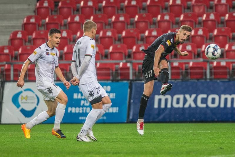 Football. Fortuna I Liga. GKS Tychy - Chrobry Glogow. 16.09.2021