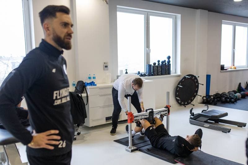 Football. Piast Gliwice. Training. 04.12.2022