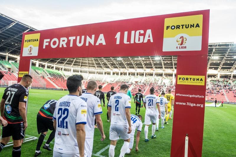 Football. Fortuna I Liga. GKS Tychy - Wigry Suwalki. 14.09.2019