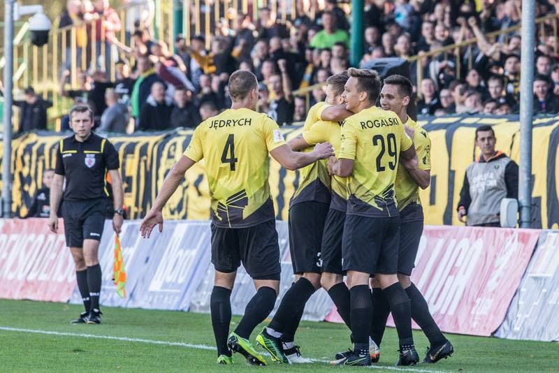 Football. II Liga. GKS Katowice - Elana Torun. 12.10.2019