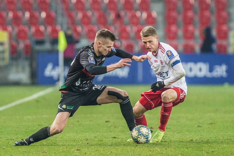 Football. Totolotek Puchar Polski. GKS Tychy - LKS Lodz. 04.12.2019