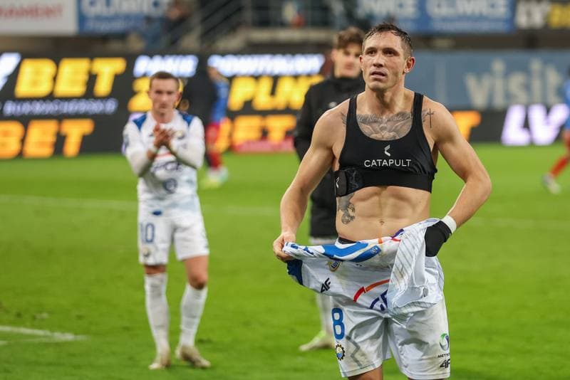 Football. PKO BP Ekstraklasa. Piast Gliwice - Stal Mielec. 18.12.2023
