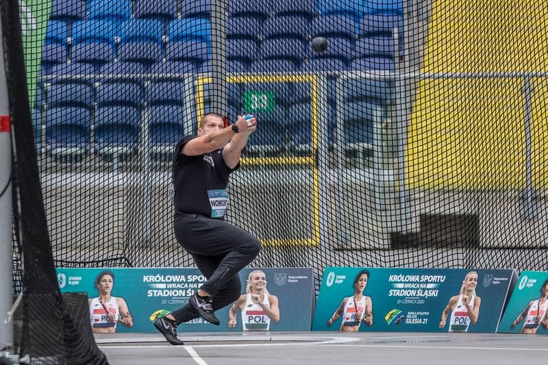 Athletics. Meeting. Michal Haratyk. 20.06.2020