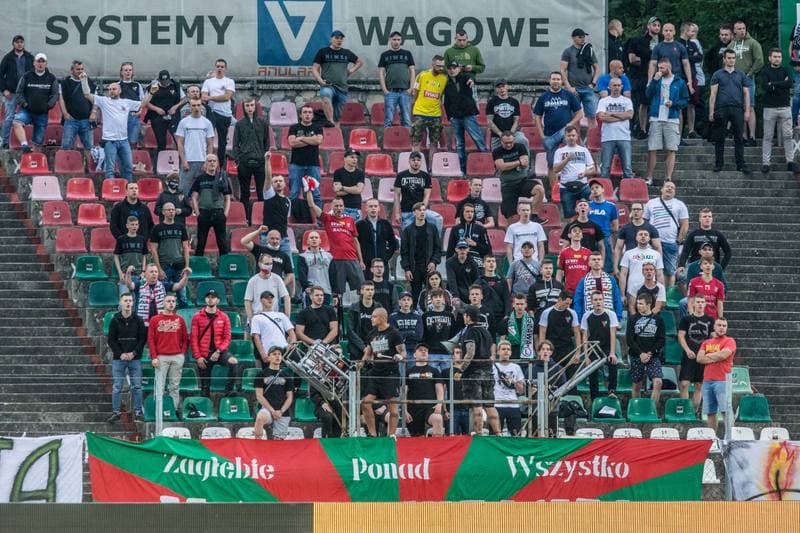Football. Fortuna I Liga. Zaglebie Sosnowiec - Odra Opole. 26.06.2020