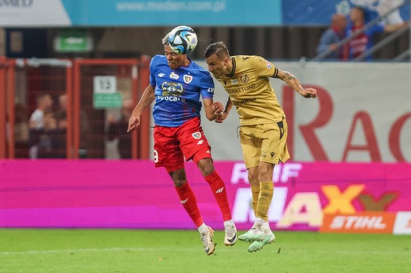 Football. PKO BP Ekstraklasa. Piast Gliwice - Widzew Lodz. 29.09.2023