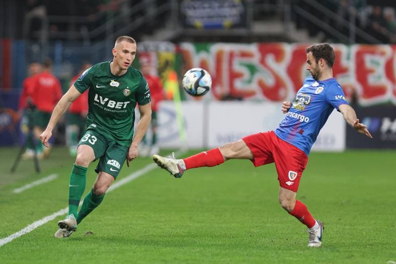 Football. PKO BP Ekstraklasa. Piast Gliwice - Slask Wroclaw. 30.03.2024