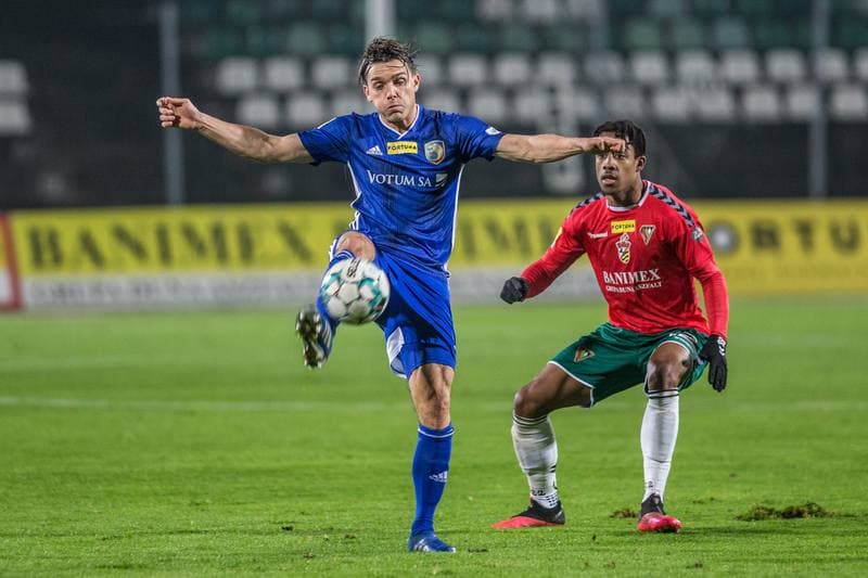 Football. Fortuna I Liga. Zaglebie Sosnowiec - Miedz Legnica. 12.12.2020
