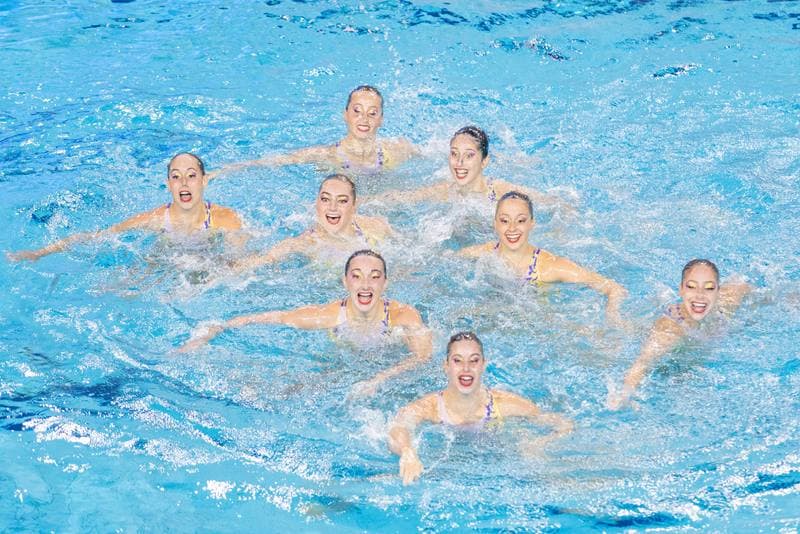 Artistic Swimming. European Games. Team Free Routine Combination. 23.06.2023