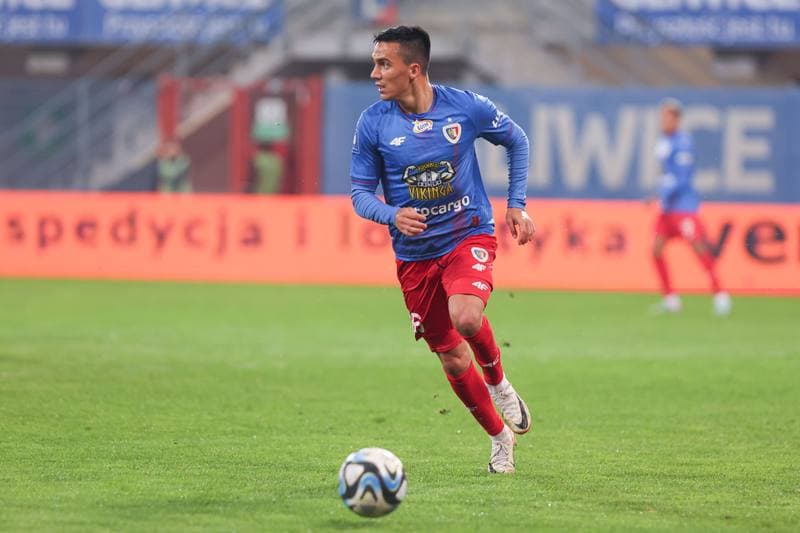 Football. PKO BP Ekstraklasa. Piast Gliwice - Zaglebie Lubin. 15.04.2024