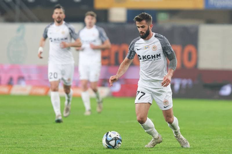 Football. PKO BP Ekstraklasa. Piast Gliwice - Zaglebie Lubin. 15.04.2024