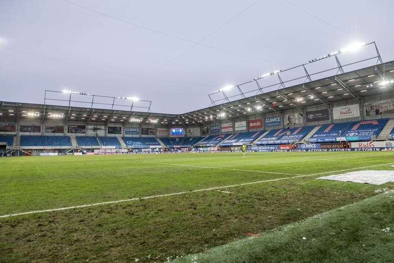 Football. PKO BP Ekstraklasa. Piast Gliwice - Slask Wroclaw. 06.02.2021