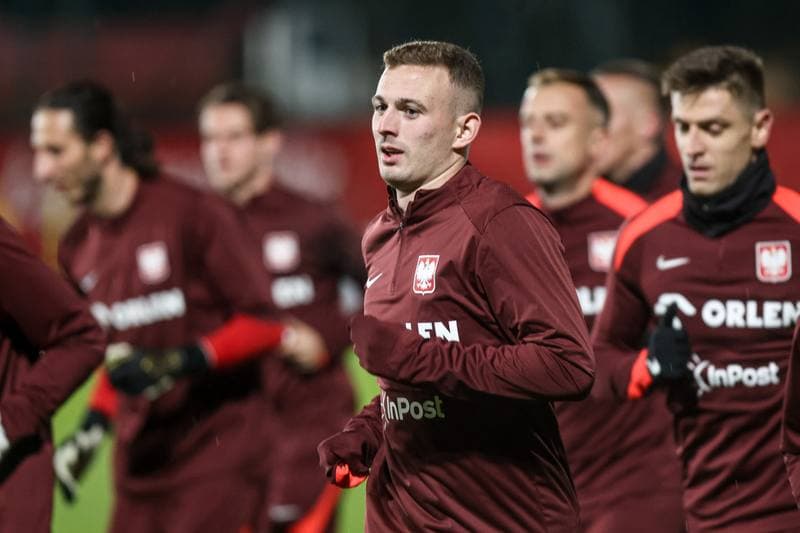 Football. Poland national team. Training. 06.10.2025