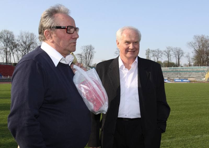 Football. Gornik Zabrze. Press Conference. 23.04.2010
