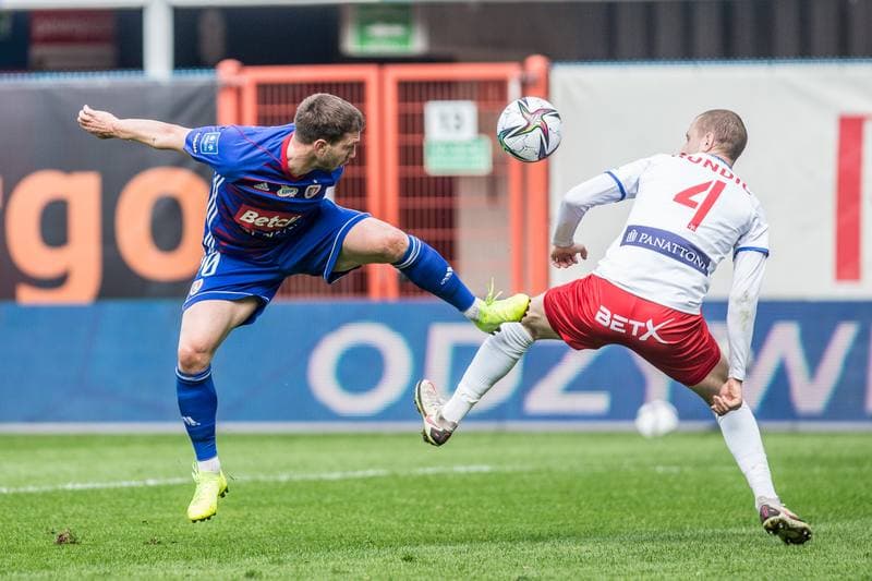 Football. PKO BP Ekstraklasa. Piast Gliwice - Podbeskidzie Bielsko-Biala. 03.05.2021