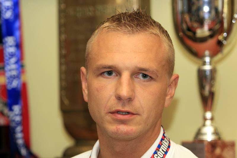 Football. Gornik Zabrze. Press Conference. 21.09.2010