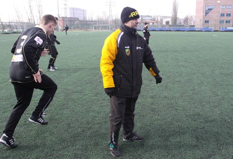 Football. Sparing. GKS Katowice - Ruch Radzionkow. 09.02.2011