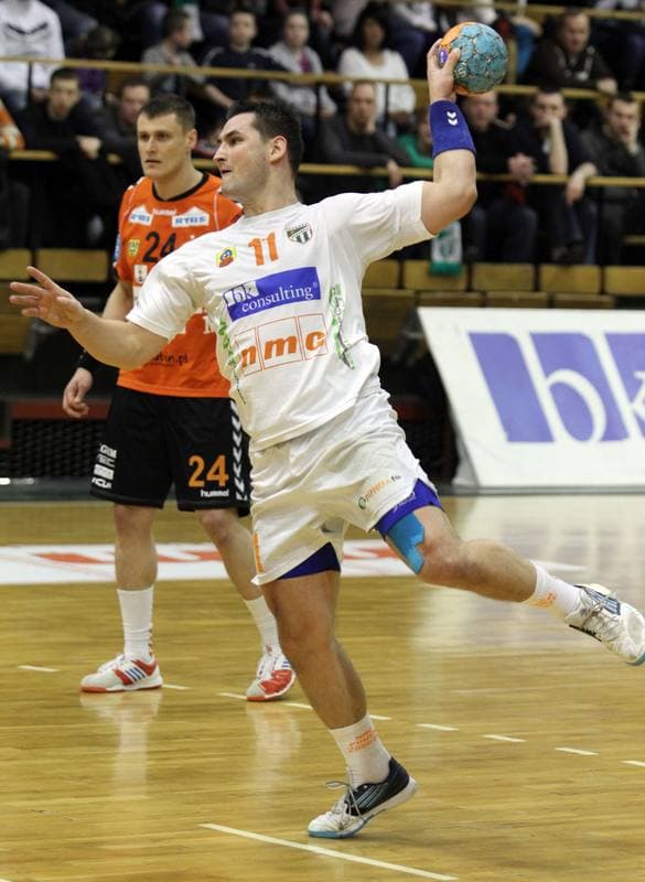 Handball. PGNiG Superliga. NMC Powen Zabrze - Zaglebie Lubin. 23.03.2013