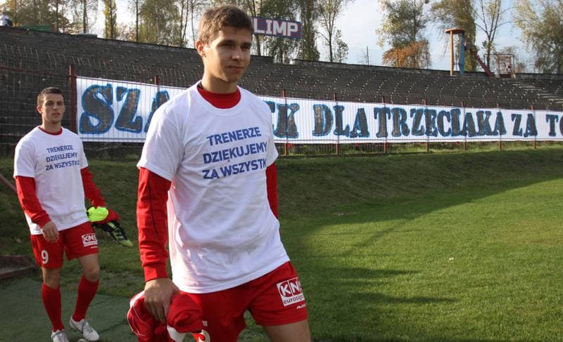 Football. II Liga Grupa Zachodnia. Polonia Bytom - Zaglebie Sosnowiec. 12.10.2013