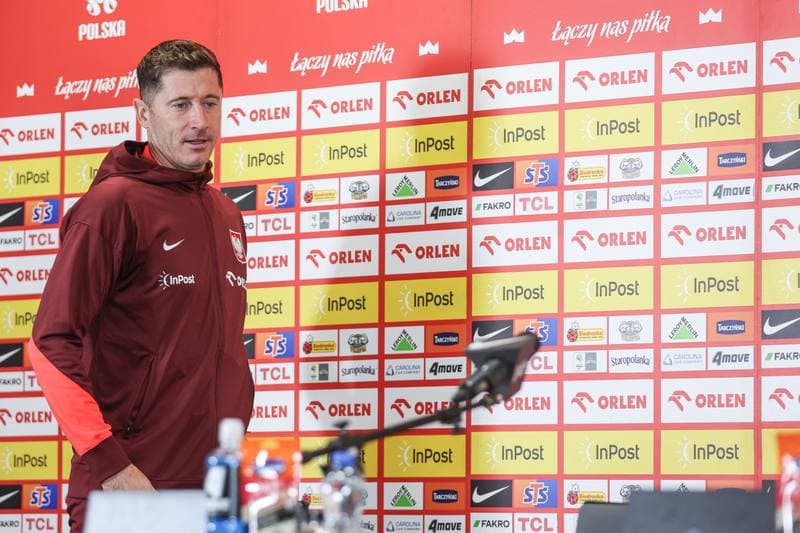 Football. Poland national team. Press Conference. 06.10.2025