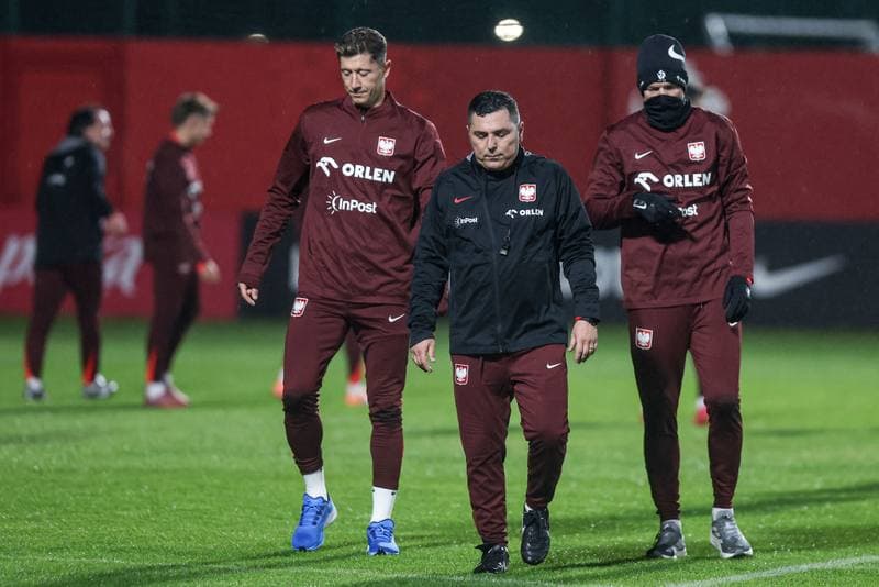 Football. Poland national team. Training. 06.10.2025
