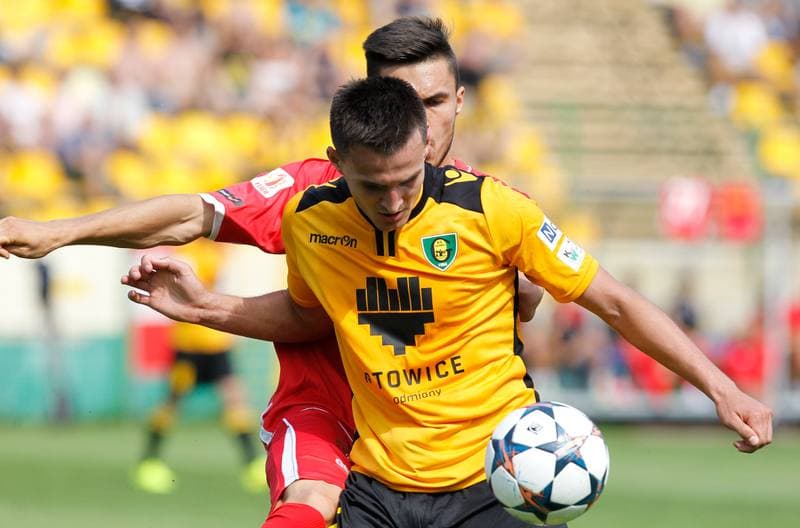 Football. I Liga. GKS Katowice - Widzew Lodz. 02.08.2014