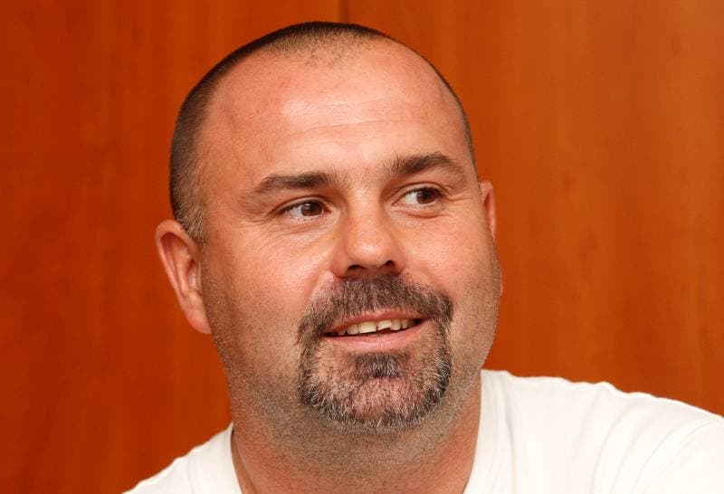 Football. Rozwoj Katowice. Press Conference. 13.10.2014