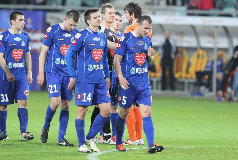 Football. Puchar Polski. Legia Warsaw - Ruch Chorzow. 24.04.2012