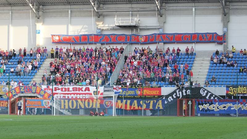 Football. I liga. Piast Gliwice - Dolcan Zabki. 09.05.2012