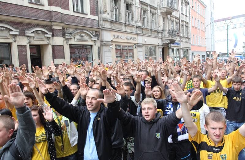 Football. GKS Katowice. Press Conference. 25.07.2012