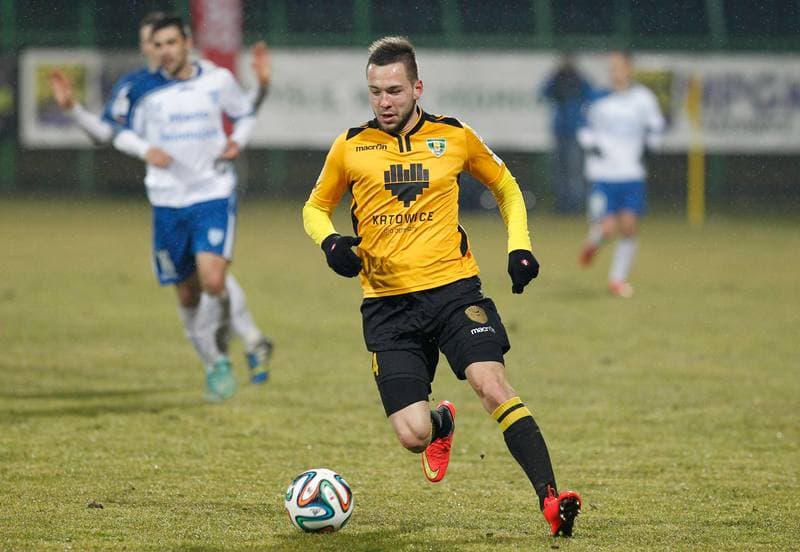 Football. I Liga. GKS Katowice - Flota Swinoujscie. 14.03.2015