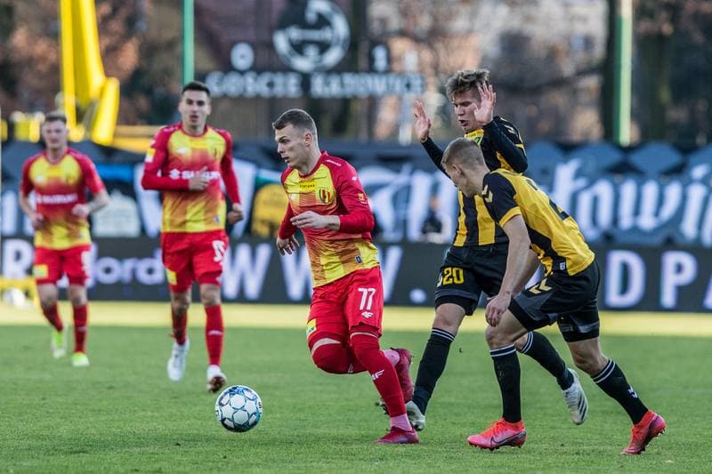 Football. Fortuna I Liga. GKS Katowice - Korona Kielce. 06.11.2021