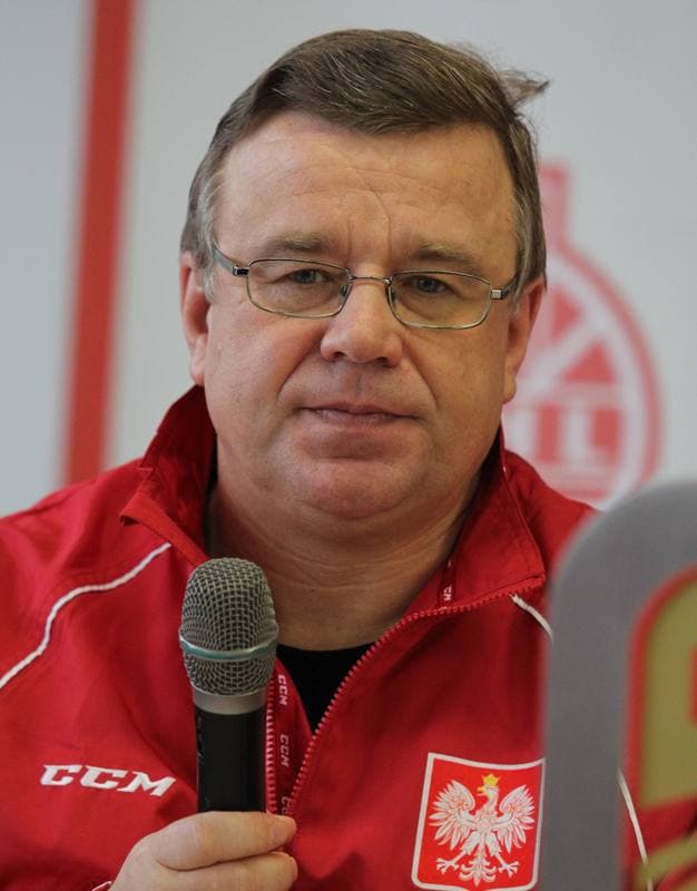 Ice Hockey. Poland national team. Press Conference. 07.02.2013