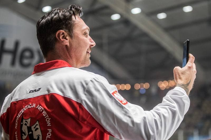 Ice Hockey. Charity Match. Hokejowa Reprezentacja Artystow Polskich - Mala Orkiestra Wielkiej Pomocy. 13.11.2021