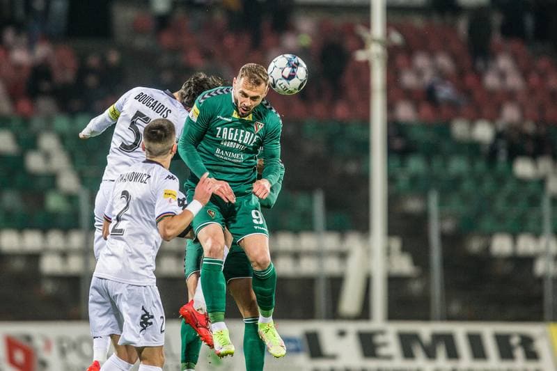 Football. Fortuna I Liga. Zaglebie Sosnowiec - Chrobry Glogow. 24.11.2021