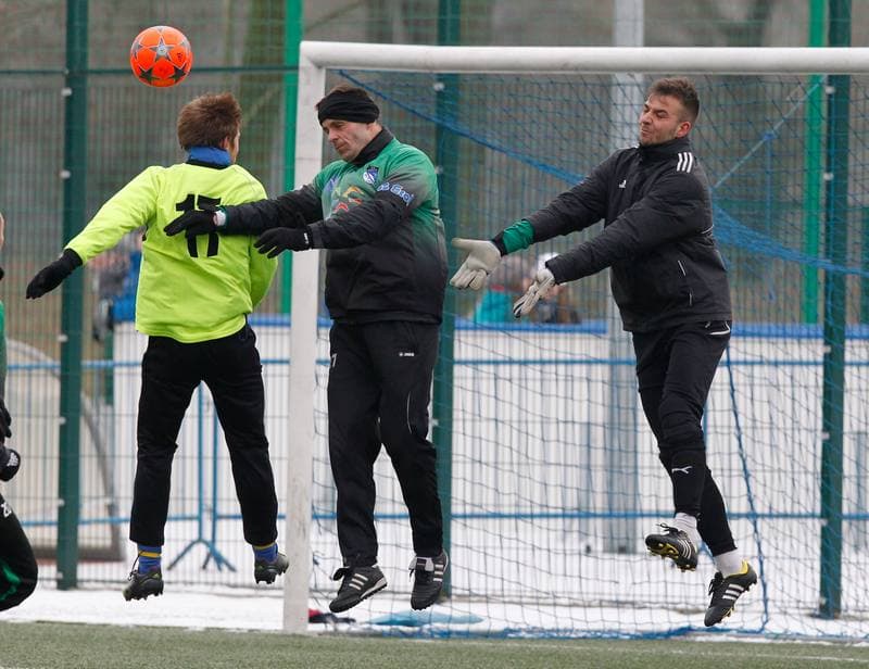 Football. Sparing. Energetyk ROW Rybnik - Rozwoj Katowice. 29.01.2014