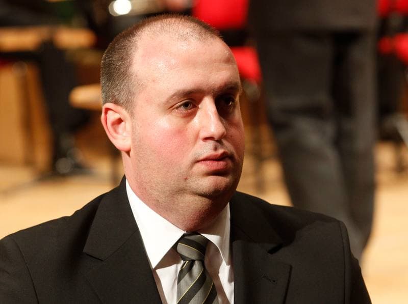 Football. GKS Katowice. Press Conference. 28.02.2014