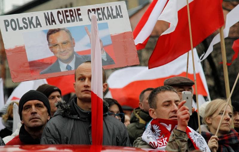 Freedom and Solidarity March. Warsaw. 13.12.2015