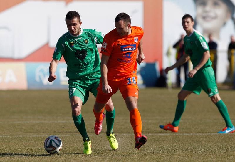 Football. I Liga. Termalica Bruk Bet Nieciecza - GKS Katowice. 08.03.2015